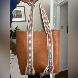 Madewell Medium Transport Tote: Woven Handle Edition